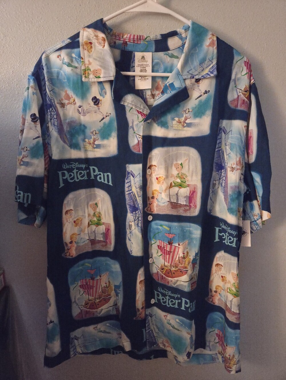 Men's Peter Pan Woven Full Button Shirt